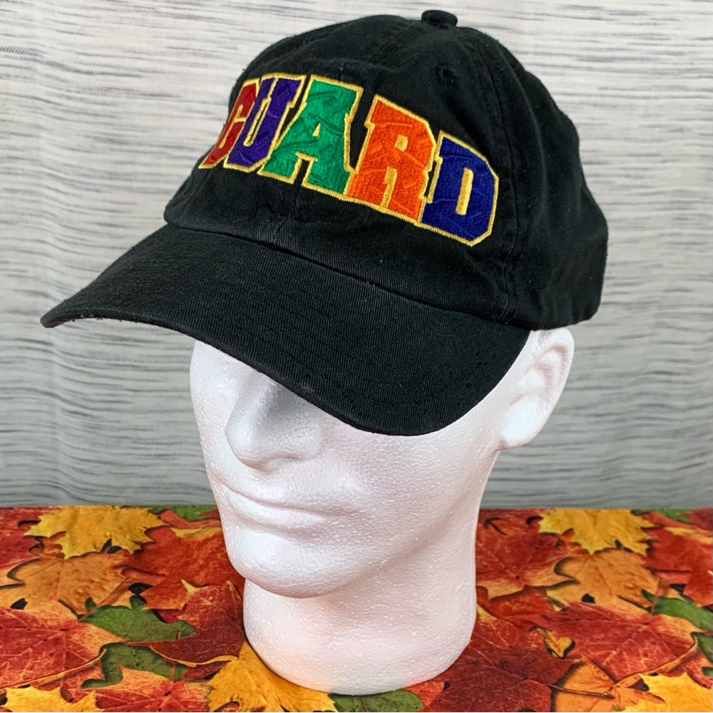 Black Color Guard ball cap.